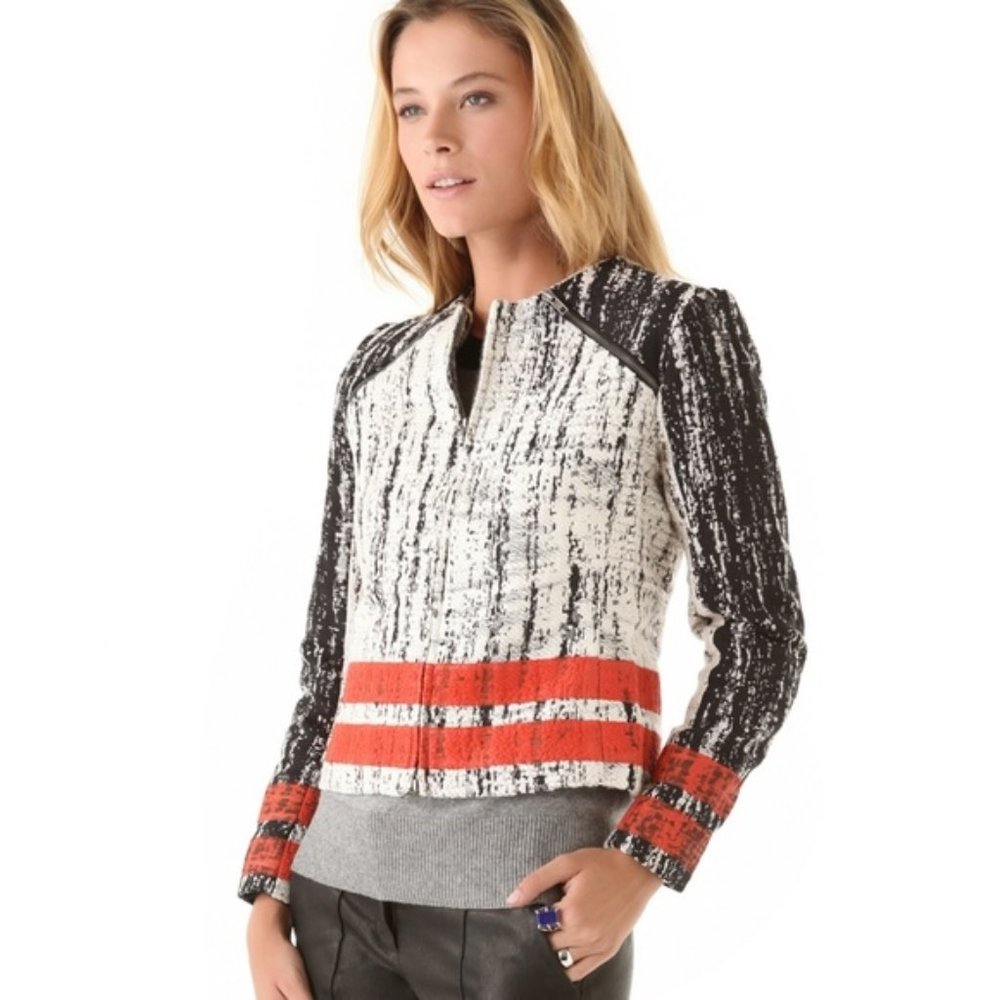 Parker Tweed Abstract Jacket